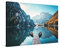 PICANOVA – Bild auf Leinwand Dolomites Bergsee Pragser Wildsee 60x40cm Leinwandbild – Premium Leinwanddruck – Wandbild Kunstdruck Auf 2cm Holz-Keilrahmen Wohnzimmer Wanddekoration – Berge