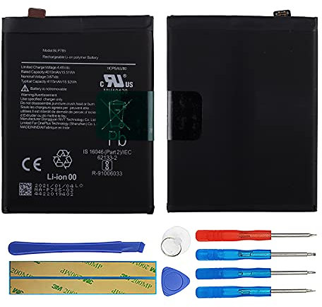 Duotipa Ersatzakku Batterie BLP785 Kompatibel mit 1+ Nord,1+ 8 Nord 5G AC2001 Akku mit Werkzeugen