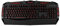 Konix Drakkar Clavier Gaming Filaire à Membrane Utgard AZERTY - Anti-ghosting - Rétroéclairage Rouge - Câble 1,6 m