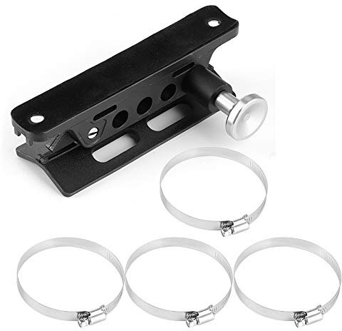 Autofeuerlöscher Kofferraum Halter, Auto Feuerlöscher Halterung Ersatz KFZ Feuerlöscher Halter Feuerlöscherhalterung Passend für Sport/JK/Sahara(Silber)