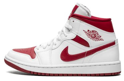 Jordan Unisex Hohe Sneaker BQ6472 161 WMNS AIR Jordan 1 MID Größe 39, weiß, 39 EU