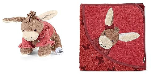 Sterntaler Spieluhr M Emmily & Kapuzenbadetuch 100x100 Emmily Schmetterlinge