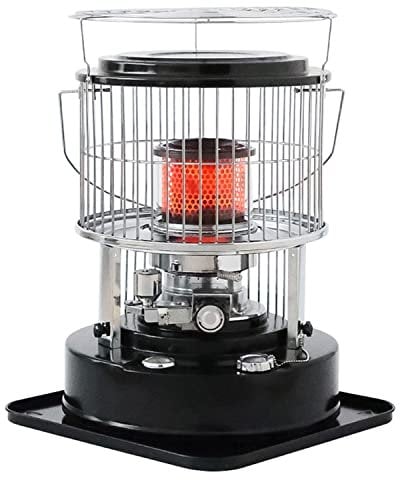 Samnuerly Tragbarer Kerosin-Heizofen, 2600 W Camping-Ölheizungen, Kerosin-Ofenbrenner mit automatischem Feuerlöscher und Absturzsicherung, für drinnen und draußen, Terrasse, Deck, Zuhause