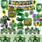 Hu-lk 5 Jahren Geburtstag Deko,Hu-lk Geburtstag Party Luftballons ,48pcs Hu-lk Geburtstag Set,Hu-lk Party Supplies Zahlen 5 Folienballon,Kindergeburtstag Ballons Dekoration