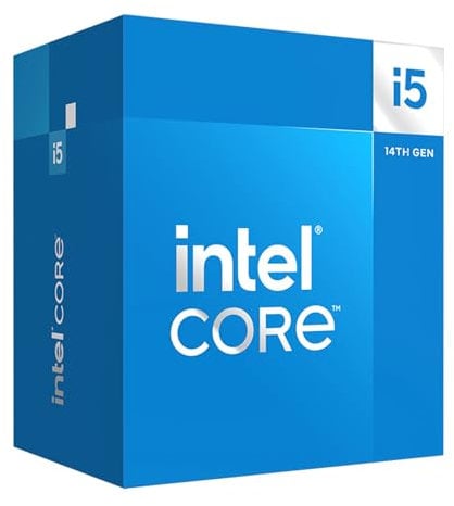 Intel Core i5-14400 - Processore desktop a 10 core (6 P-core + 4 E-core) fino a 4,7 GHz