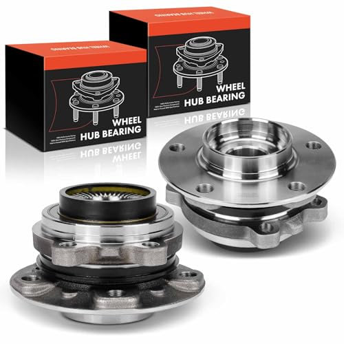 Frankberg 2x Radlager Radlagersatz Vorderachse Flansch-Rad ⌀145 Mit ABS Magnetring Kompatibel mit X3 F25 5er Touring F11 X4 F26 5er F10 5er Gran Turismo F07 Replace# WH64963K