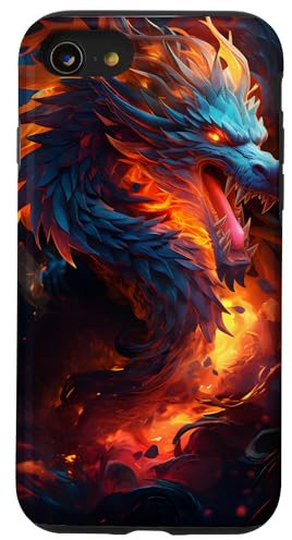 Fantasy-Drache Hülle für iPhone SE (2020) / 7 / 8