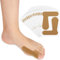 Grevosea 16 Stück zehenspreizer hallux valgus korrektur zehentrenner Zehenwickel Big Toe Bandage für Gewellte Zehen,Krumme Zehen und Hammerzehen