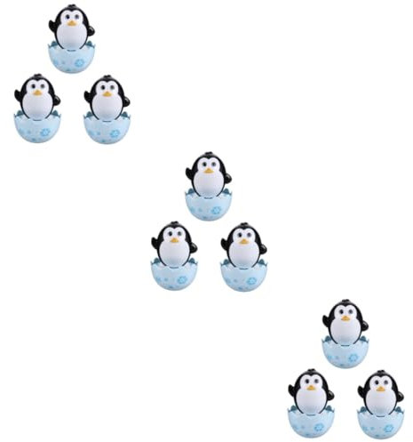 TOYANDONA 9pezzi Giocattolo Tumbler Educativo Per Ragazzo Ragazza Gioco Interattivo Adorabile Per Sviluppo Infantile e Divertimento Sicuro Di Giocattoli Per Ragazzo Ragazza e