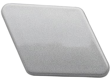 LFDTO Auto Scheinwerfer Waschanlage Düse Abdeckung Deckel Fit for BMW 320 325 328 E90 E91 2005 2006 2007 2008 Lackiert reiniger Sprayer Shell Cap Trim(Grey RH)
