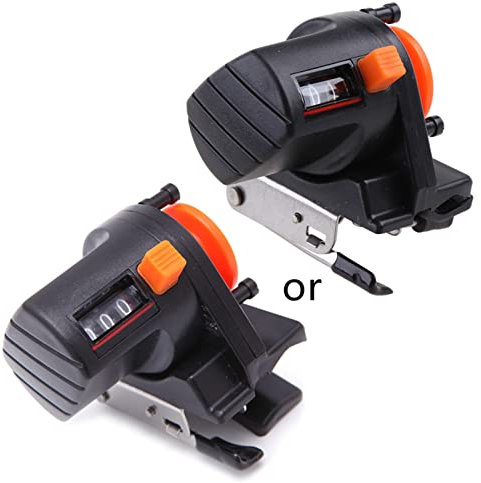 1 Stück 0–999 m Tragbarer Angelfinder, Schnurlänge, Tiefenmesser, Zähler, Angelschnur-Länge, Zähler, Angelschnur-Längenzähler, 999 m, Angelschnur-Länge, Zähler, Angelschnur, Eisangelschnur