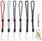 MEKEET 6PCS Adjustable Phone Lanyard - Colorful Nylon Wrist Strap for Cellphone, Mobile Phone, Camera, GoPro, PSP, Flashlight, Keychains, USB Flash Drives and More Devices