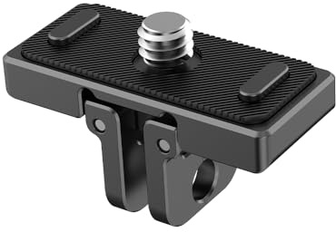 XBERSTAR Base adattatore rapido per Insta360 x4 Quick Release Mount fotocamera accessorio per Insta360 x4 con 1/4 foro filettato