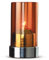 Lumea 1083 Tischlicht Beacon Amber | Windlicht inkl. Flüssigwachskerze, Abdeckung, Unterteil und Stabfeuerzeug | Kerzenhalter aus Glas | Brenndauer 40 Std. | Indoor Deko | Höhe: 15 cm, Ø 8,2 cm