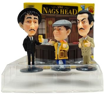 Sporting Profiles Only Fools and Horses The Nags Head 4 Piece Bobble Buddies Bobblehead Head Box Set 1 Del Boy Boycie Mickey Pearce and Bar