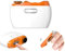 2 in-1 Electric Nail Clippers, Automatic Nail Trimmer Nail Polisher Automatic Nail Clipper, Safety Electric Fingernail Cutter with LED Light, Cordless Rechargeable Electric Nail Clippers
