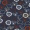 VmG-Store 1m Baumwollstoff zum Nähen 100% Baumwolle Nähstoff KEINE Meterware Kinderstoff Patchwork DIY Basteln Quilten Handwerken (Safari Tiere Navy Bc009)
