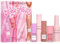 Glow Recipe Dewy Babies Reise-Hautpflege-Set – Pflaume Plump Hyaluronsäure Serum + Dewy Flush getönte Rouge-Tropfen + Pink Juice Face Moisturizer + Bronzing Hue Drops + Ultra Fine Facial Mist (5 Stück