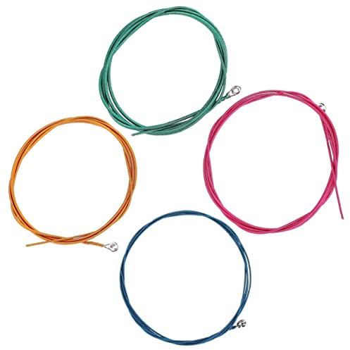 JOINPAYA 4piezas Eléctrico Cuerdas Para Instrumentos Juego De Cuerdas Colores Para Guitarra