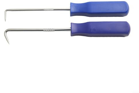 Auto Pick und Hook Tool Set für O für Ring Öldichtung Dichtung Entfernung 45° und 90° gehärteter Stahlschaft mit hartem Griff Handwerkzeuge für Automo
