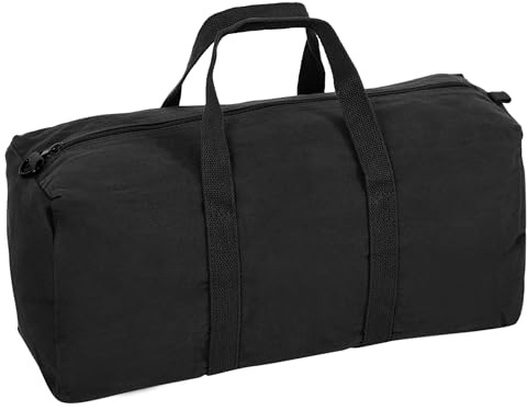 Highlander Heavy Duty Army Military Style Tool Storage Bag Small 18 - Black