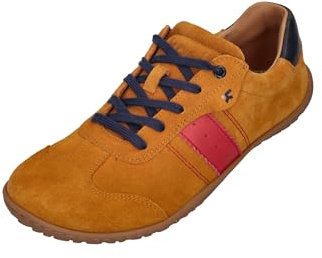 KOEL Damen Barefoot Sneakers ILA Suede 3.0 ocra