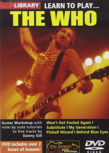 Roadrock International Lick Library: Learn To Play The Who DVD
