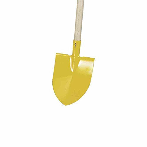Kinderspitzschaufel 14cm breit, Holzstiel 75cm