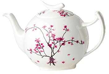 TeaLogic Bone China Teekanne Cherry Blossom 1 Liter