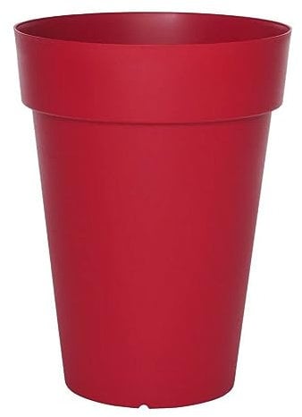 Riviera Pots de fleurs Soleilla Haut Rouge 52 x 52 x 39 cm 38 ml 415356