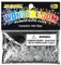 The Beadery 100 C Clips, Non-Toxic Plastic, Crystal