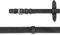 WALDHAUSEN X-Line Trensenzügel Leder Soft, WB, schwarz