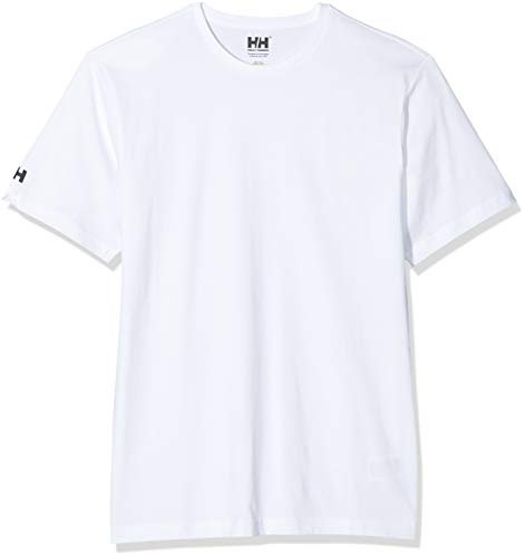 Helly Hansen Herren Crew T-Shirt, Weiß, L
