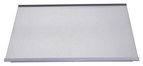 Placa de cristal con barras de sujeción para frigorífico 495 x 317 mm Whirlpool 480132101134