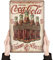 Clolinse Coca Cola Blechschilder | Vintage Metalldekoration Bar Cool Things For Man Cave | Cola Retro Lustige Sachen Wandposter Shop Zimmer Küche Zuhause Haus Kaffee Garage 20,3 x 30,5 cm