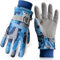 Vagasi Skihandschuhe Kinder Fleece Winterhandschuhe wasserdichte Winddichte Handschuhe für Jungen und Mädchen im Outdoor-Sport Winter Sport Snowboard, Blauer bär, M
