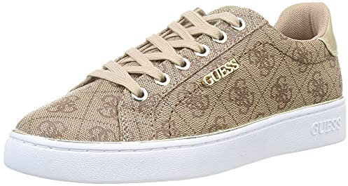 Guess Femme Beckie Basket, Beige, 38 EU