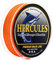 HERCULES Farbechte Geflochtene Angelschnur, 100m PE Geflochtene Schnüre, 4 Stränge Multifile Angelschnur, 30lb Test für Salzwasser und Süßwasser, Orange, 30lb, 100m