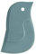 Grattoir en silicone en forme de pingouin, outil de nettoyage de cuisine, poêles, bols, pâtisserie, outils de nettoyage de plaque, vert
