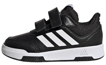 adidas Unisex Baby Tensaur Hook and Loop Shoes, Cloud White/Core Black, 23 EU