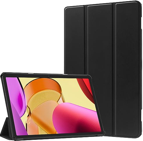 HoYiXi Custodia per Amazon Fire Max 11 Tablet 2023 Tablet Ultra Sottile Tri-Fold Case Protettiva in pelle Custodia Cover con Supporto Funzione - nero