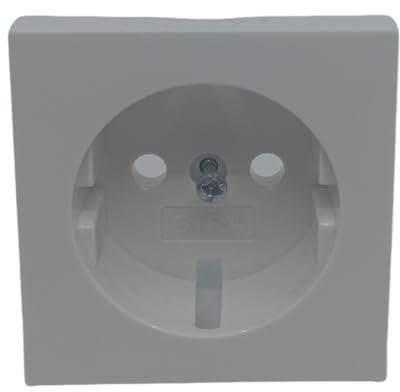 GIRA 492027 Abdeckung für Steckdose System 55 reinweiß