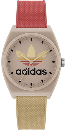 Adidas Reloj Analógico para Hombres de Cuarzo con Correa en Resina AOST23056