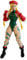 Jada Toys Street Fighter Figur Cammy (15 cm) - bewegliche Sammel- und Actionfigur aus Street Fighter 2: The Final Challengers, mit alternativem Kopf, Händen und Zubehör, ab 13 Jahre
