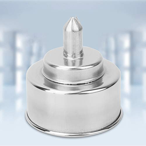 200 Ml Alkohollampe, Anti-Explosions-Edelstahllabor-Alkoholbrenner-Spirituslampe, für Labor