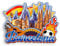 Quwsne Refrigerator Magnet Barcelona Spain Fridge Magnet City Travel Souvenirs Tourist Gifts 3D Classic Landmarks Handmade Crafts Home Decoration -1377