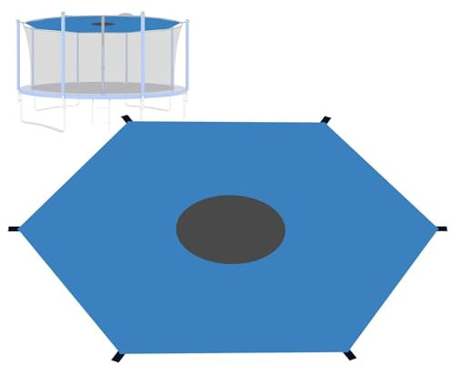 Trampolin Sonnenschutz Dach, Trampolin Abdeckung, Trampolin Dach, Trampolin Regenabdeckung, Anti-UV-Trampolin-Schutzhülle, Einfach Zu Installierende Trampolin-Oberabdeckung Für Outdoor-Spielplätze