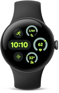 Google Pixel Watch 3 (41 mm) - Smartwatch Android con monitoraggio della frequenza cardiaca, funzionalità avanzate di Fitbit, informazioni sul fitness, batteria da 24 ore, cassa in alluminio