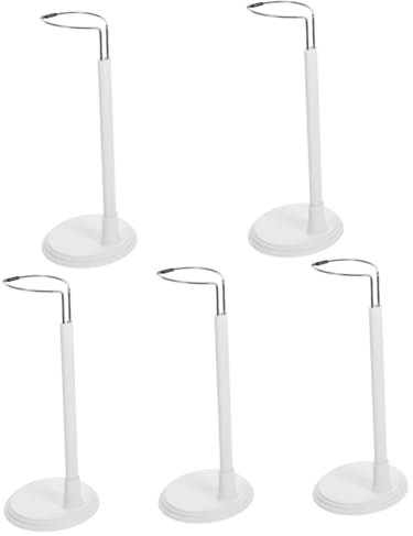 Alasum 5stücke Einstellbarer Puppenständer Mit Stabiler Basis Doll Support Für Einfache Und Sichere Präsentation Von Puppen Im Shop Oder Zuhause Für Sammler Und Puppenliebhaber