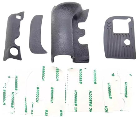 4Pcs Body Rubber Set Grip Rubber Skin Case Grip Rubber Unit With Tape For D800 Camera Repair Accessory